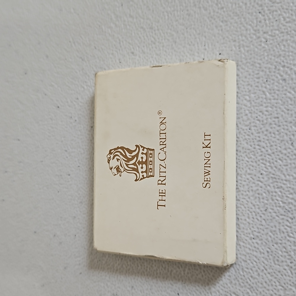 Ritz-Carlton sewing kit